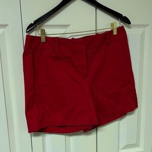 Talbots High Waist Red Women's Shorts